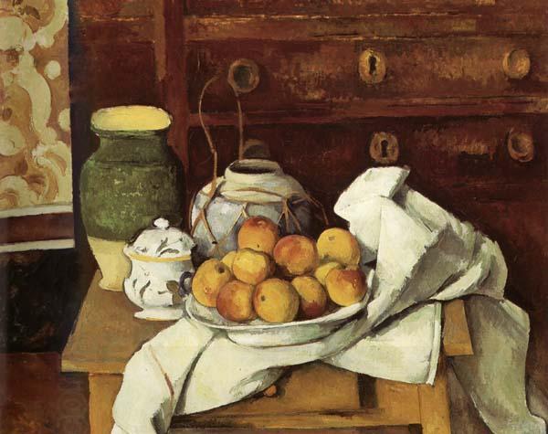 Paul Cezanne Nature morte avec commode China oil painting art